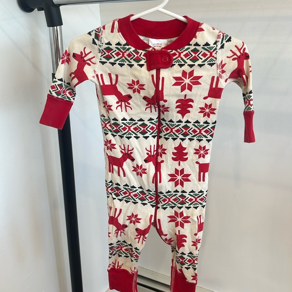 Hannah Anderson 6-9 month Christmas pajamas!